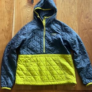 💛💛LLbean 1/2 Zip Quilted Pullover-(Size M)💛💛